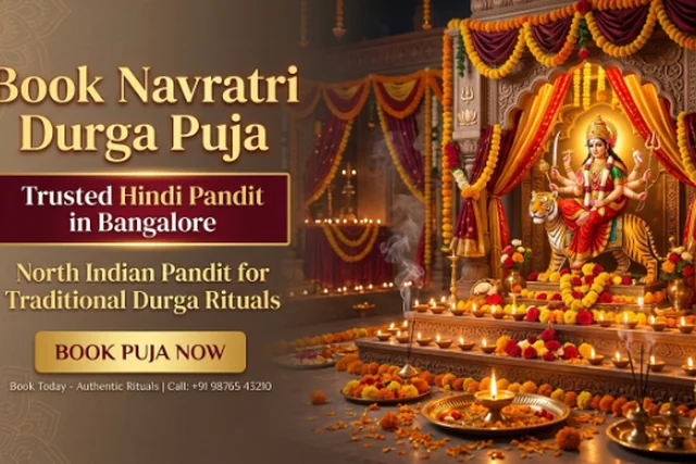 Navratri & Durga Saptashati Puja in Bangalore - नवरात्रि कलश स्थापना एवं दुर्गा सप्तशती पाठ