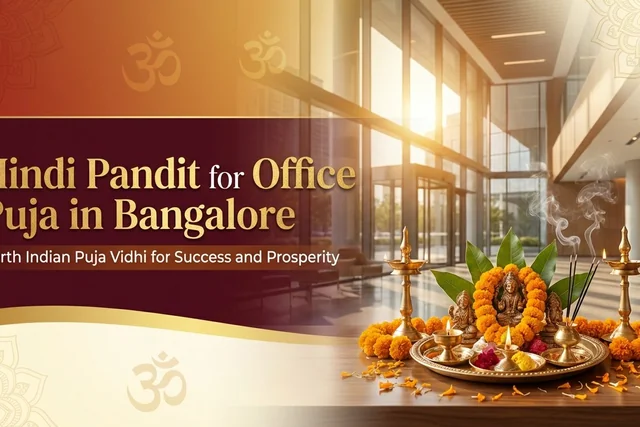 Office & Shop Opening Puja in Bangalore - व्यापार वृद्धि एवं कार्यालय उद्घाटन पूजा
